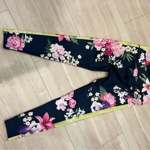 Peloton Blue Floral Activewear